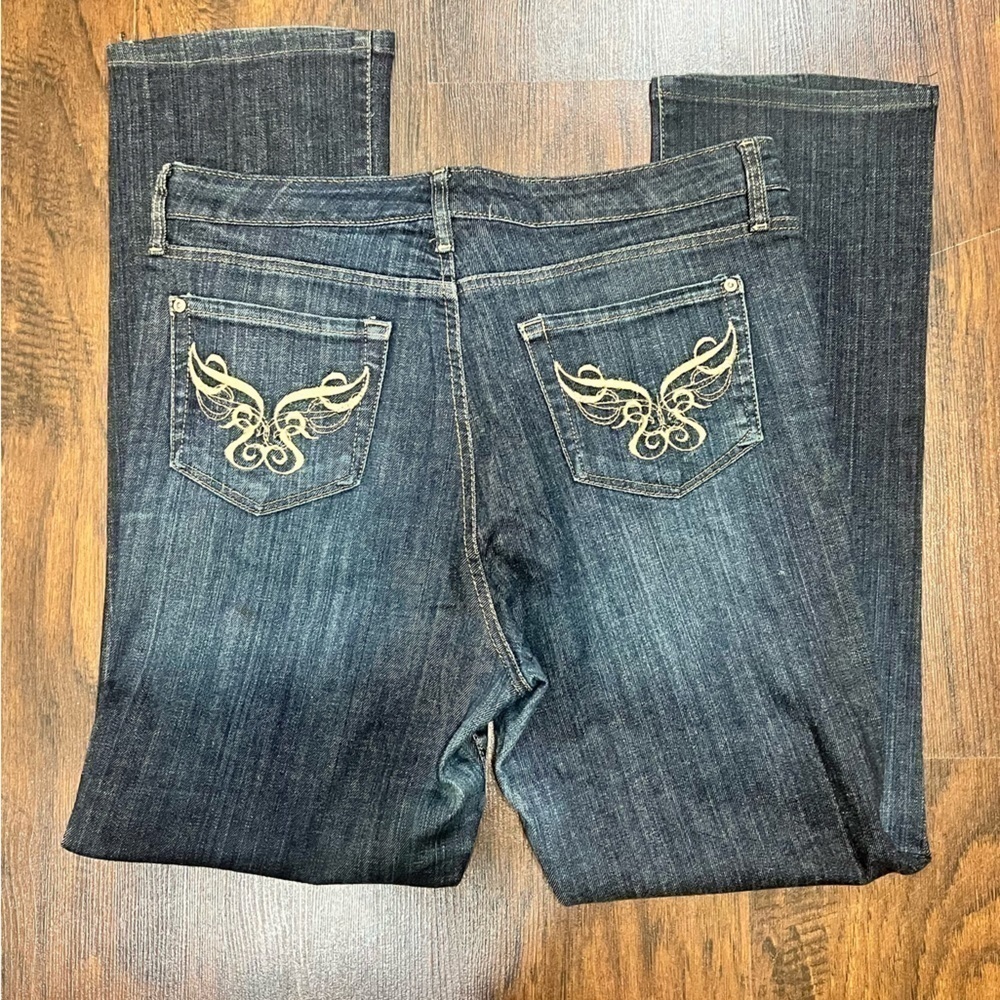 JEANSTAR PREMIUM DENIM JEANS High Rise 12” Size 12. Straight cut  GUC Vintage - Picture 4 of 9